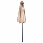 9Ft Patio Bistro Half Round Umbrella