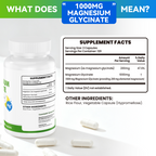 Magnesium Glycinate  – 240 Capsules – High Absorption Magnesium Supplement  – Gentle on Stomach – Made in USA