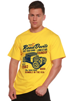 Road Devils Spun Bamboo® Men's Bamboo Viscose/Organic Cotton Short Sleeve Graphic T-Shirt