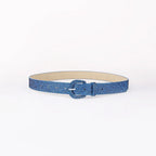 Sequin PU Leather Belt