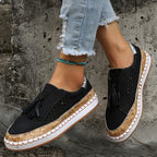 Tassel Flats Loafers Women Casual Cozy Shoes