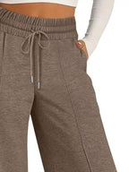Wide Leg Drawstring Pants