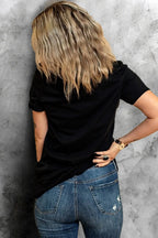 Easter Bunny Round Neck T-Shirt