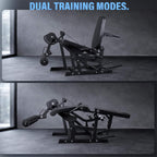 800LBS Adjustable Lower Body Leg Extension And Curl Machine (SAK70528)
