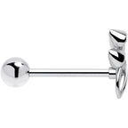 Trippy Mushroom Trio Barbell Tongue Ring