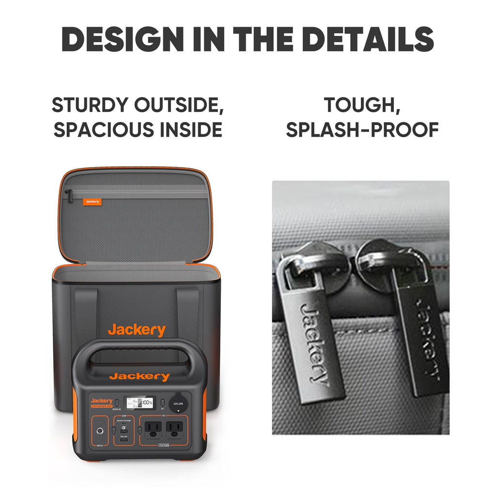 Jackery Portable Power Station Explorer 300, 293Wh Backup Lithium Battery, Solar Generator for Outdoors Camping Travel Hunting Blackout (Solar Panel Optional)