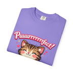 Puuurrrrfect! Cute Tabby Cat Graphic T-Shirt