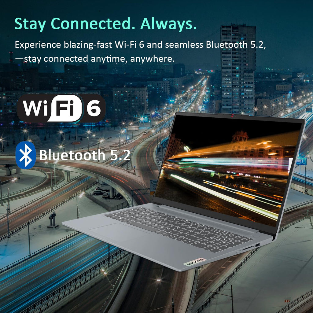 Lenovo V15 Business Laptop 2026 Edition, AMD Ryzen 3 7000-Series(Beat i7-1065G7), 15.6" FHD Display, 16GB DDR5 RAM, 256GB NVMe SSD, Wi-Fi 6, RJ-45, Dolby Audio, Windows 11 Pro, WOWPC USB, no Mouse