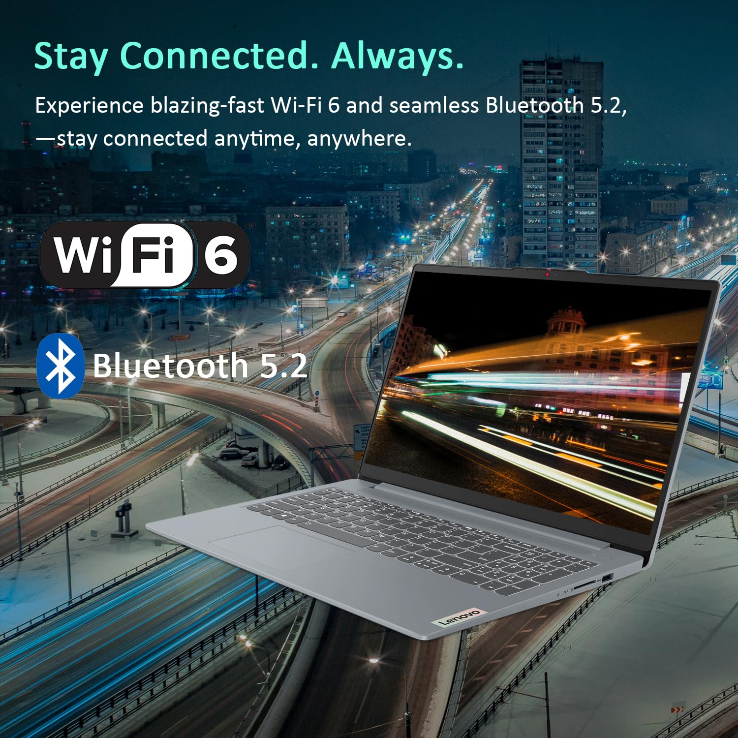 Lenovo V15 Business Laptop 2026 Edition, AMD Ryzen 3 7000-Series(Beat i7-1065G7), 15.6" FHD Display, 16GB DDR5 RAM, 256GB NVMe SSD, Wi-Fi 6, RJ-45, Dolby Audio, Windows 11 Pro, WOWPC USB, no Mouse