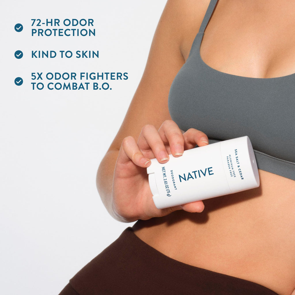 Native Deodorant Contains Naturally Derived Ingredients, 72 Hour Odor Control | Deodorant for Women and Men, Aluminum Free with Baking Soda, Coconut Oil and Shea Butter | Coconut & Vanilla