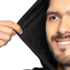 Fruit of the Loom mens Eversoft Fleece Sweatshirts & Hoodies Shirt, Pullover - Black, Large US