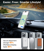 TORRAS Magnetic Shockproof for iPhone 12 Pro Case/iPhone 12 Case, [Military-Grade Drop Tested] [Compatible with MagSafe] Translucent Slim Protective Anti-Scratch, Black
