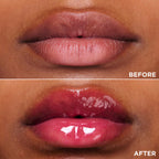 Clarins Lip Comfort Oil | Hydrating, Nourishing and Moisturizing Lip Oil | Sheer, High Shine Finish | Soothes, Comforts and Protects Lips | Visibly Plumps | 93% Natural Ingredients | 0.2 Ounces