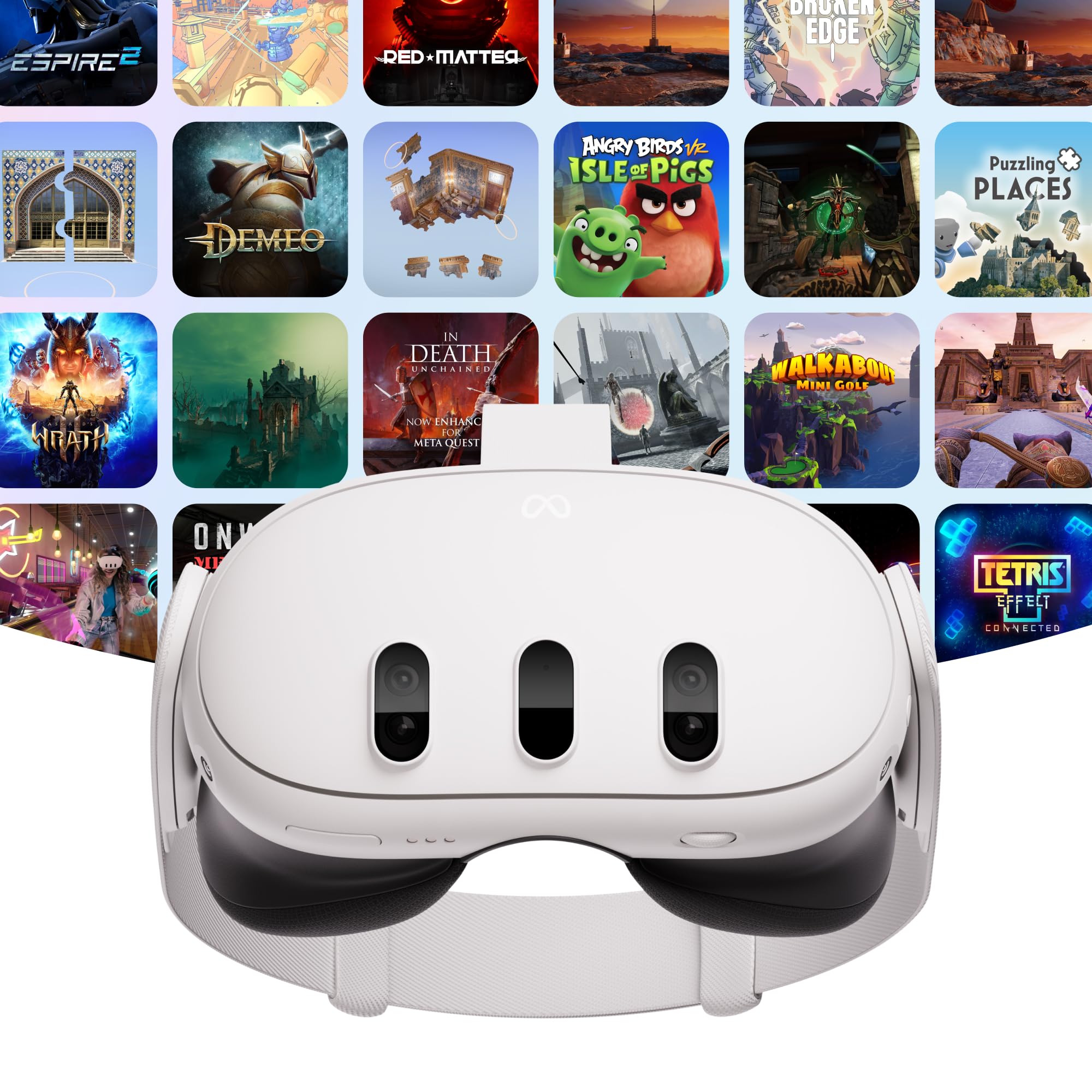 Meta Quest 3 512GB | VR Headset — Thirty Percent Sharper Resolution — 2X Graphical Processing Power — Virtual Reality Without Wires — Access to 40+ Games with a 3-Month Trial of Meta Horizon+ Included