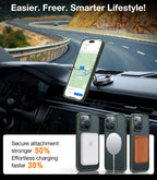 TORRAS Magnetic Shockproof for iPhone 12 Pro Case/iPhone 12 Case, [Military-Grade Drop Tested] [Compatible with MagSafe] Translucent Slim Protective Anti-Scratch, Black
