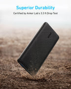 Anker Power Bank(PowerCore 10K), Compact Travel-Ready 10,000mAh Battery Pack with PowerIQ Charging Technology, 5V/3A High-Speed Charging for iPhone, iPad,and More (1, Black)