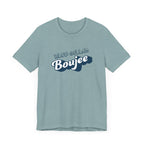 Boujee Blue Collar Unisex Tee, Trendy Graphic Shirt, Casual Wear, Gift for Him/Her, Fun Attire for Themed Parties