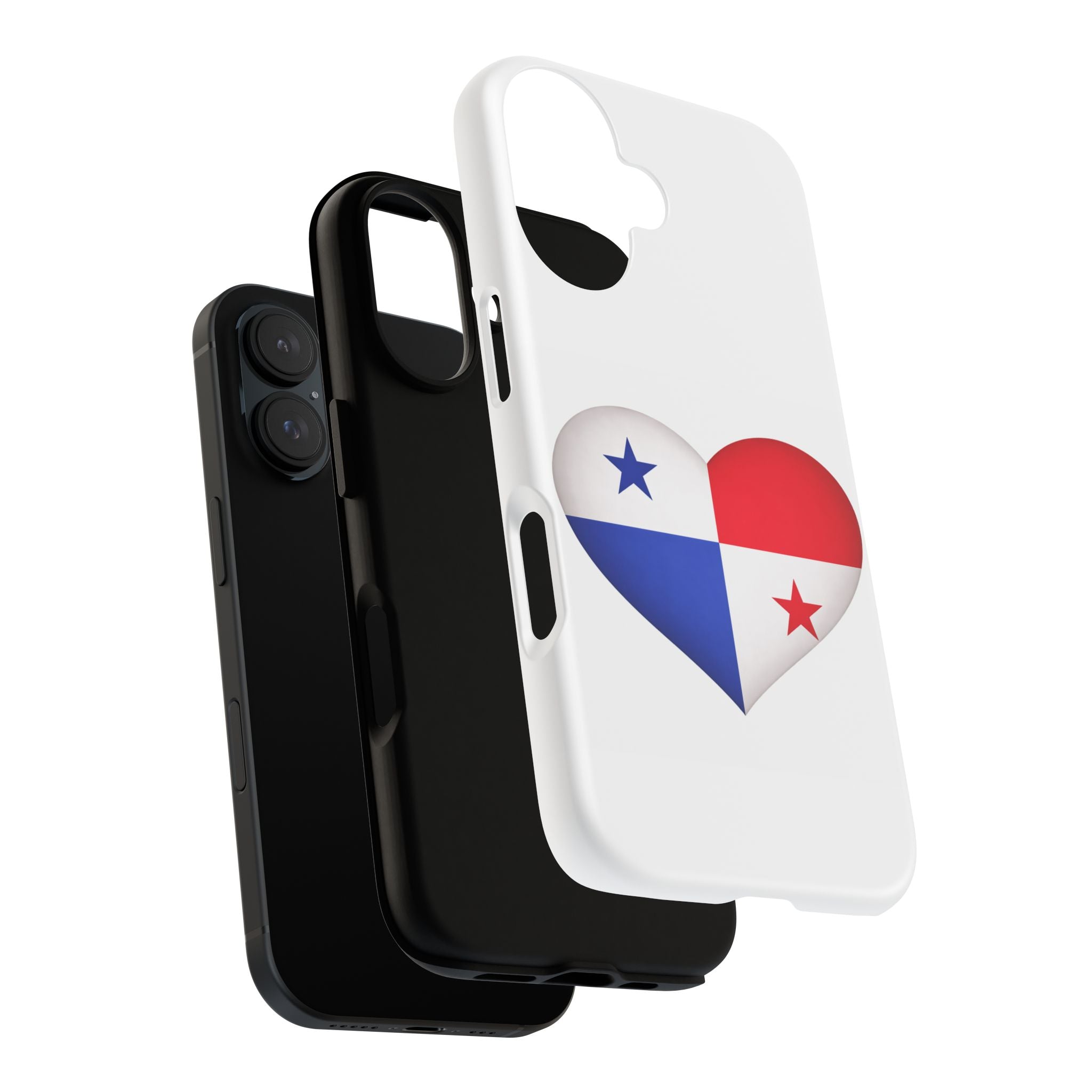 Panama Flag Heart Phone Case Patriotic Panama iPhone Case