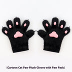Handmade Cat's Paw Gloves Plush Meat Pad Cat Palm Props