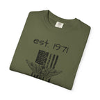 Vintage-Inspired Unisex T-Shirt with Established 1971 Design, Casual Wear, Gift for Father's Day, Graphic Tee, Casual Fashion, [...]