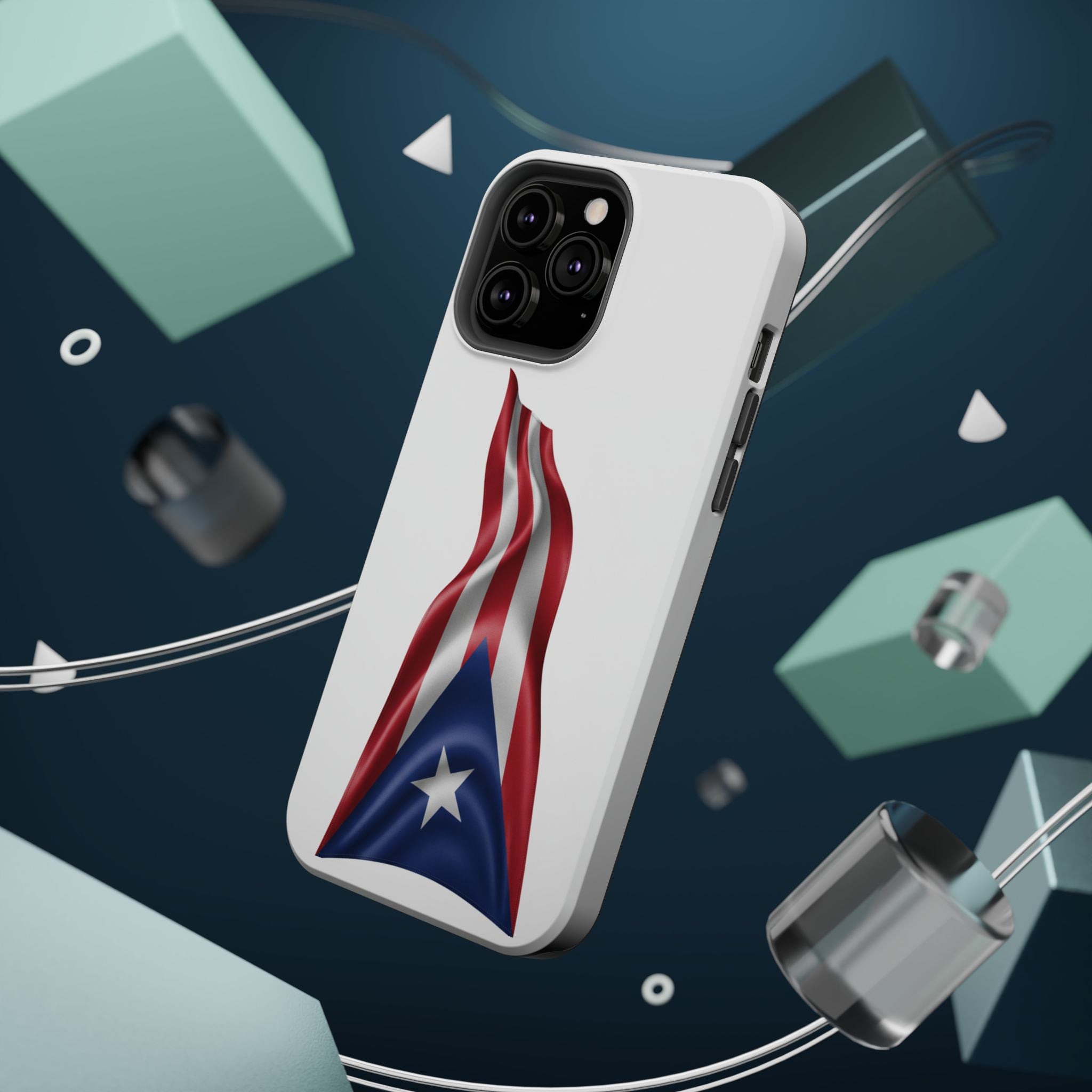 Puerto Rico Flag Magnetic Impact Resistant Phone Case
