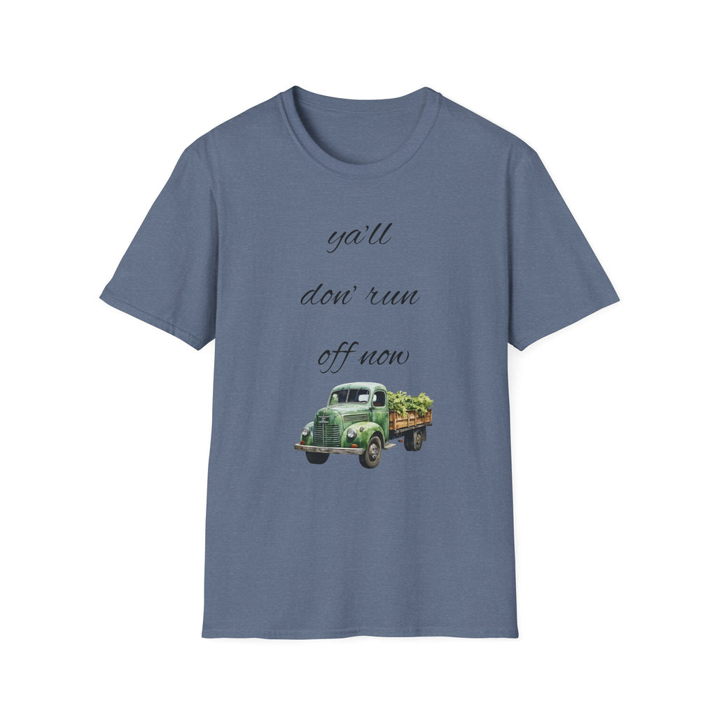 Vintage Truck Inspirational T-Shirt, Gardening Gift, Country Style Apparel, Unisex Tee, Perfect for Nature Lovers