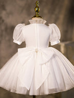 Western Style Little Flower Girl Wedding Dress With Tutu Skirt