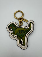 Coach Rexy Bag In Signature Canvas Imported With Keychain