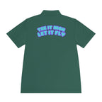 Tee-bone - Golf Polo Shirt with 'Tee It High, Let It Fly' Design