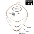 Cold Wind Simple Personality All-match Jewelry Set