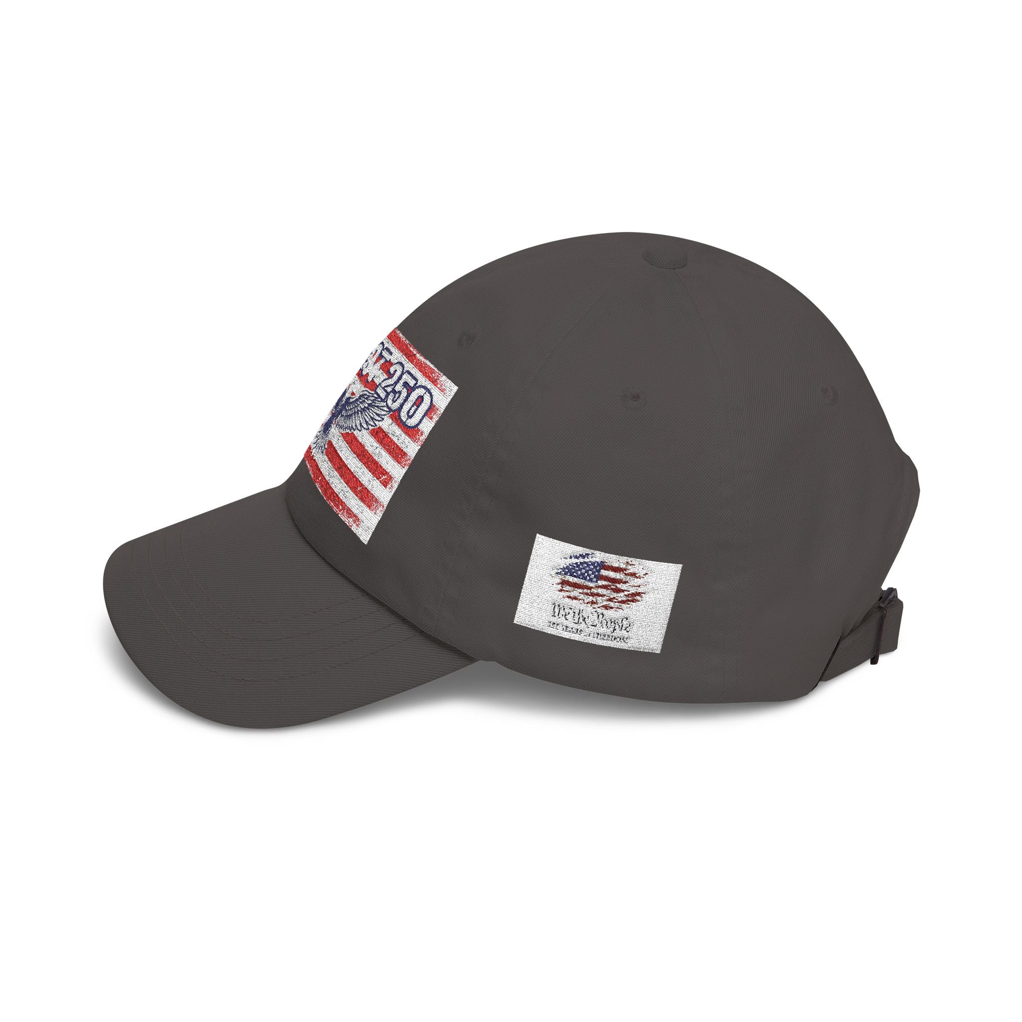 Patriot 250 Eagle Flag Dad Cap | American Flag Vintage Baseball Hat | Vintage USA Eagle Cap | Patriotic Adjustable Baseball Hat | Fourth of July
