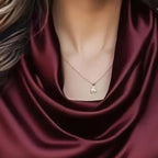 Women's Elegant Draped Neck Blouse