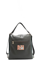 Nicole Lee USA Multifunction Adjustable Strap Eco-Leather Backpack