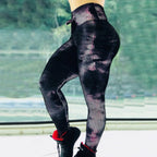 Printed High-Waist Leggings – Stretchy & Stylish Workout Wear