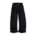 WIDEBOY WAXED FRAY DENIM