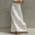 Women's Sleeveless Slimming Maxi Dress Two-Piece Set