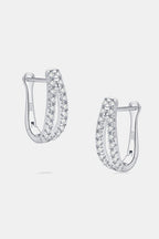 Moissanite 925 Sterling Silver Earrings