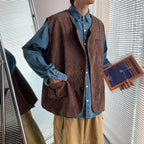 New Versatile Retro-chic Casual Corduroy Vest