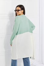 Culture Code Until You Came Color Block Duster Cardigan