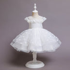 Children's Flower Princess Dress Year-old Girl Polka Dot