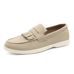 Men's Matte Suede Slip-On Loafers