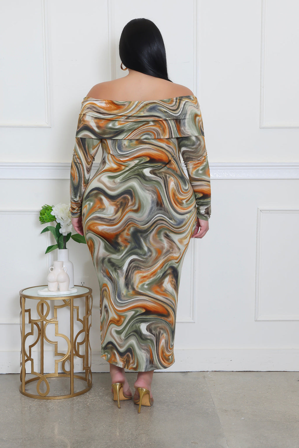 To The Beat Plus Size Dress