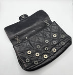 Chanel Star Attitude Flap Bag Grommet Embellished Quilted Leather Large