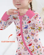 Custom Name God says I am Butterfly Bamboo Convertible Zippy
