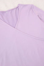 Buttery-Soft Surplice Long Sleeve Top and Pants Set