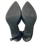 Brash Womens Size 5 Black 3.5" Stiletto Heels Closed Pointed Toe Pumps Shoes