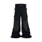 NOIR CONVERT CARGO DENIM