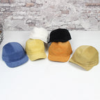 Pure Cotton Corduroy Five-panel Cap Short Brim 5-panel Baseball Cap