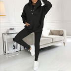 Women’s solid color three piece set