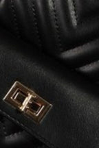 Fame Faux Leather Cushioned Sling Bag